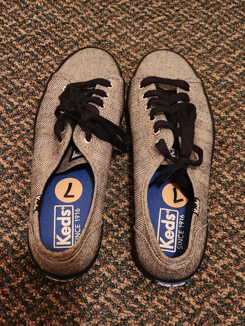 Women's Grey Ked Sneakers